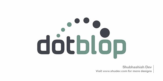 dotblop logo by Shubhashish Dev
