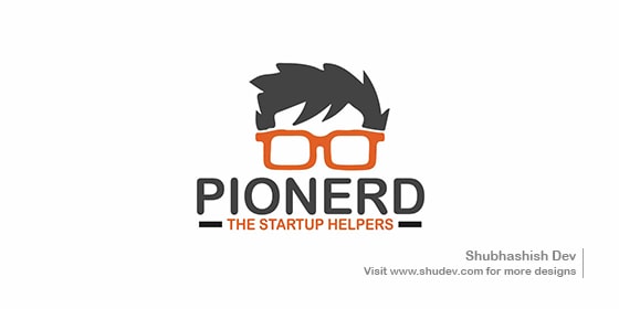 pionerd logo by Shubhashish Dev
