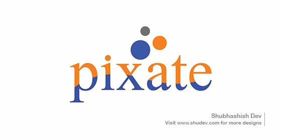 pixate logo by Shubhashish Dev