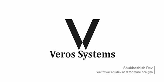 veros systems logo by Shubhashish Dev