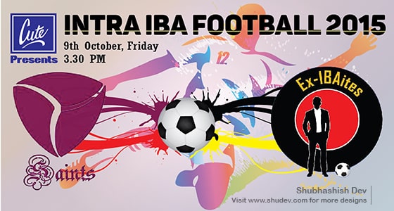 Intra IBA Football 2015 Banner